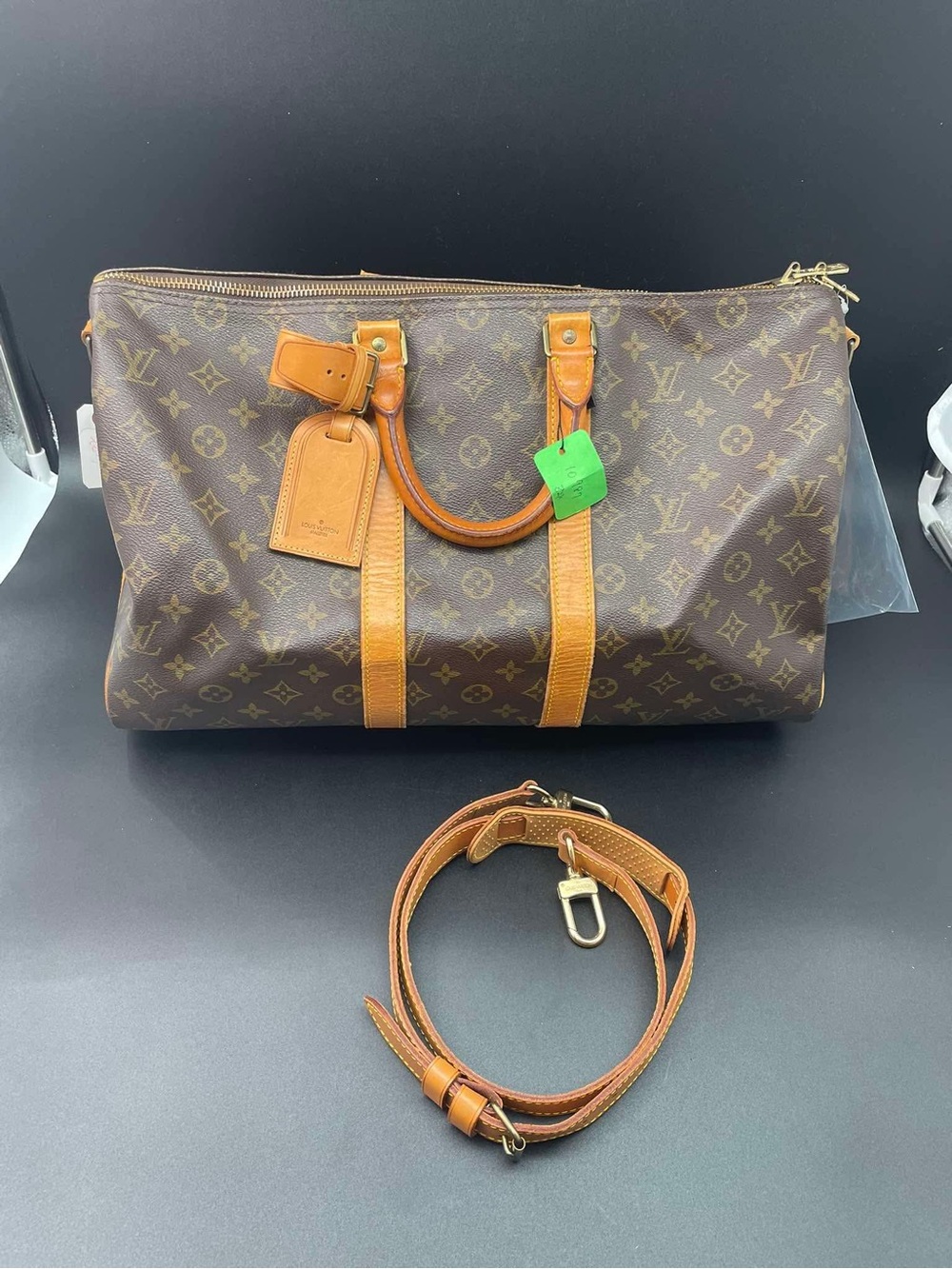 Louis Vuitton Keepall Bandouliere Bag Monogram Canvas 45